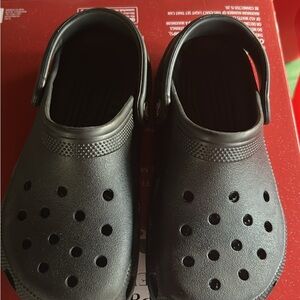 New CROCS Kids Black Sandals